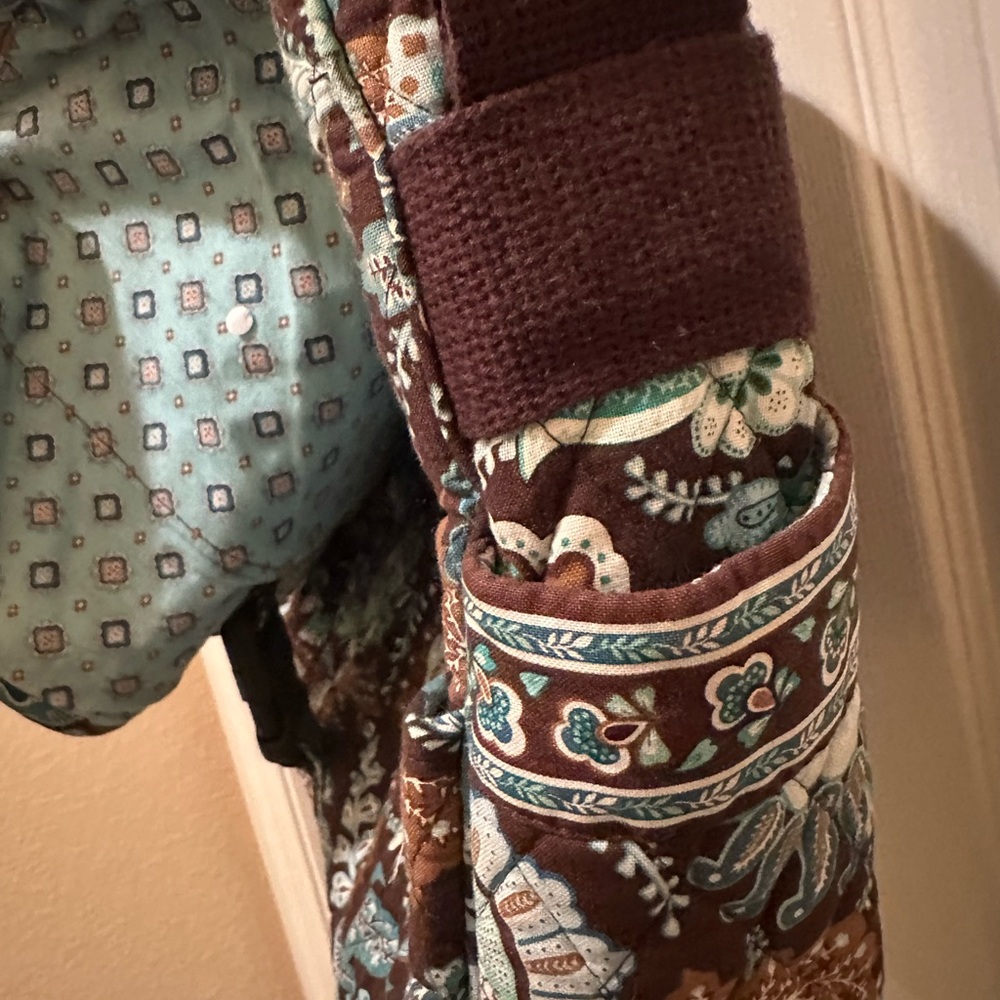 Vera Bradley Java Blue Computer Messenger Bag - image 4